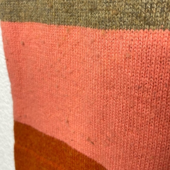 Anthropologie Isabelle Sinclair dress sweater striped wool blend sz XS - Picture 7 of 11